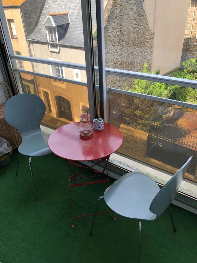 Studio Bord De Plage Des Bas Sablons Saint Malo Exterior photo